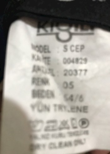 Lacivert Kiğılı pantalon - Görsel 4