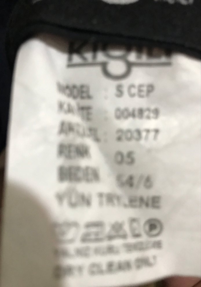 Lacivert Kiğılı pantalon - Görsel 4