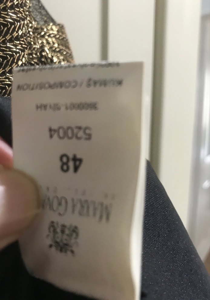 Siyah Drapeli Uzun Gece Elbisesi - Görsel 5