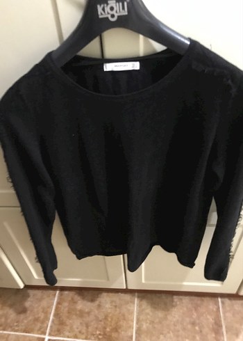 Siyah Kadın Kazak - Görsel 3