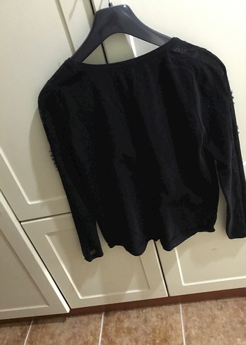 Siyah Kadın Kazak - Görsel 5