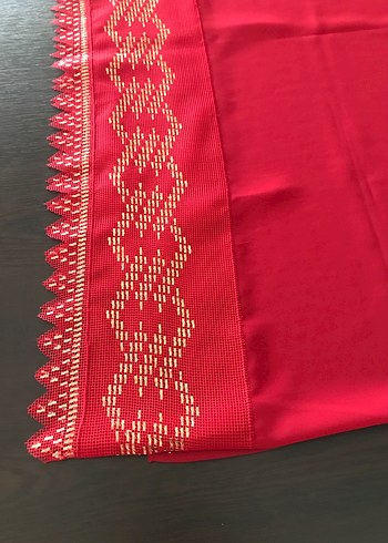 Kırmızı Tel kırma Mevlüt örtüsü - Görsel 2