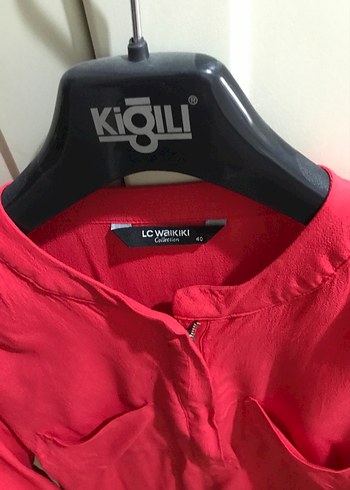 KırmızıKadın Gömlek - Görsel 2