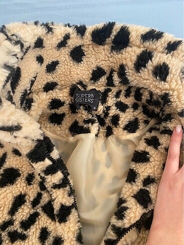 Diğer Leopar desenli mont