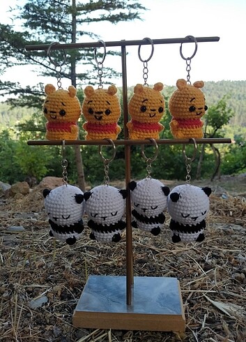 Amigurumi anahtarlık 