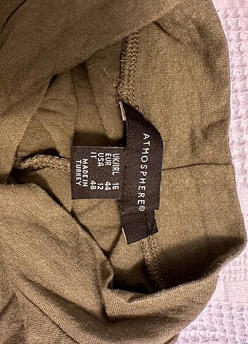 Bershka Haki önden modelli bluz