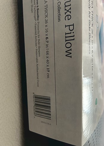 Yatsan markaTechnogel Deluxe Yan Yatış Yastığı Mavi - Görsel 2