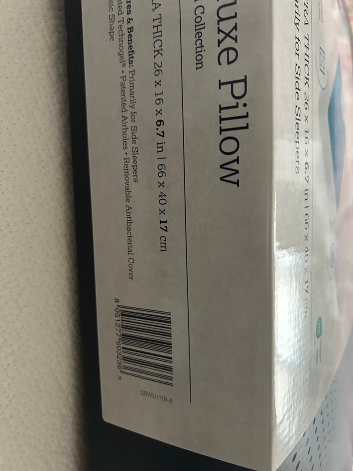 Yatsan markaTechnogel Deluxe Yan Yatış Yastığı Mavi - Görsel 2