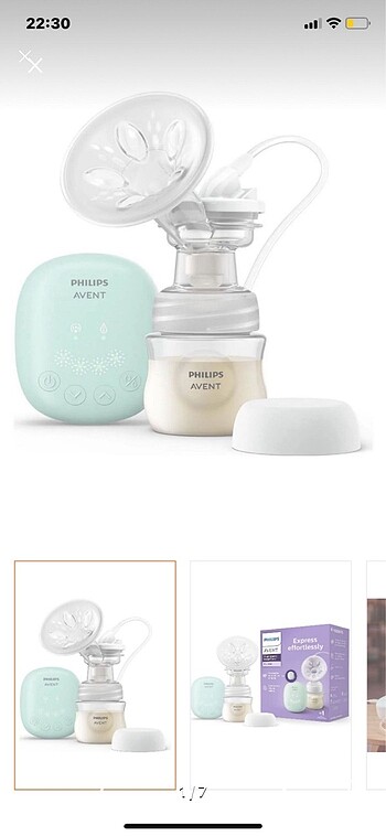 Philips Süt sağma makinası philips avent sıfır garantili