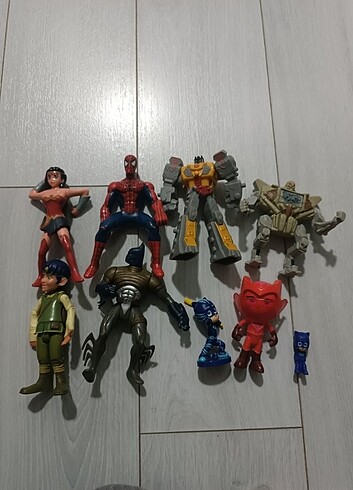 Batman, sıpıdermen Marvel oyuncakları 