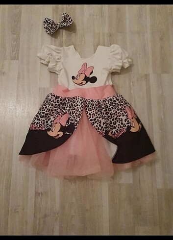 Diğer Minnie mouse kostüm