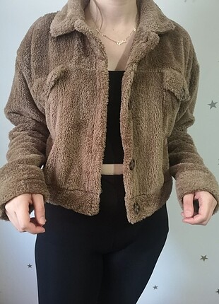 Peluş mont