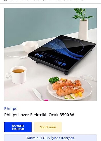 Philips lazer ocak