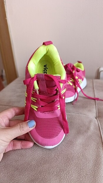 27 Beden pembe Renk Kız çocuk spor ayakkabı sneaker