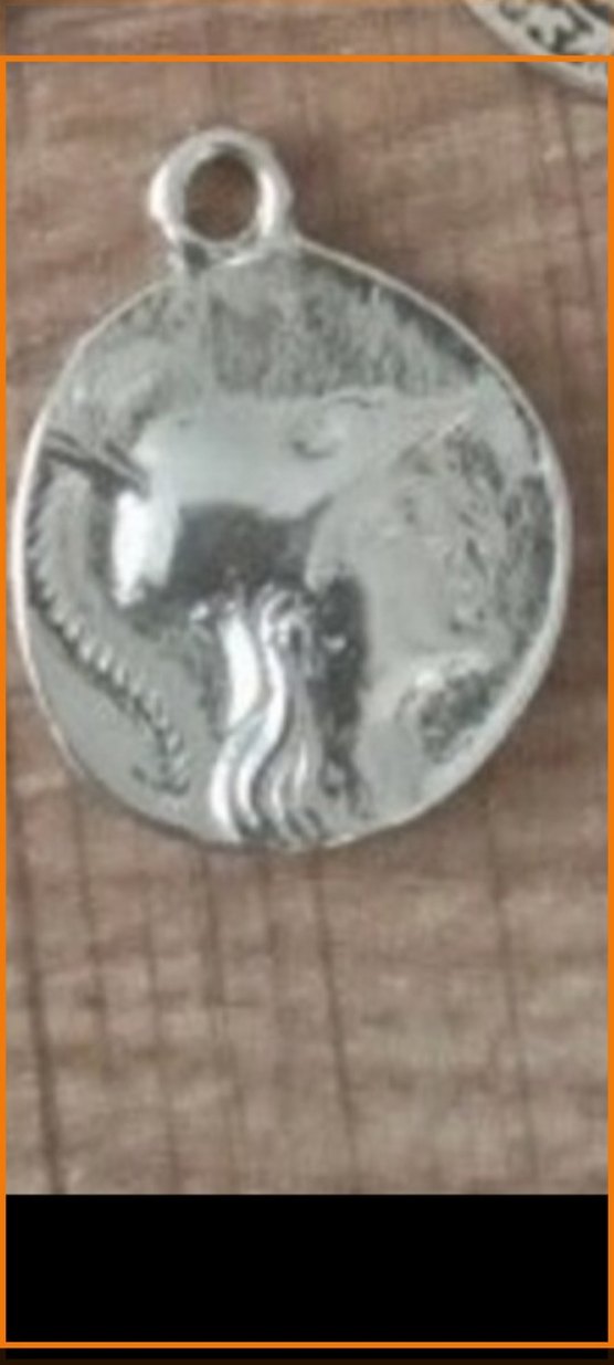 Gümüş kolye ucu - Görsel 3