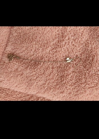 Boncuklu Pembe Bohem Küpe - Görsel 4