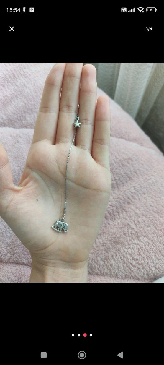 Boncuklu Pembe Bohem Küpe - Görsel 3