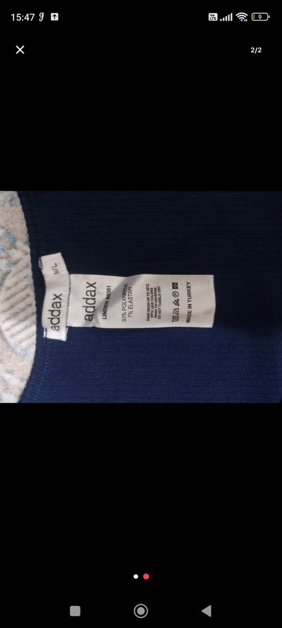 Mavi Kadın Triko Crop Top - Görsel 2