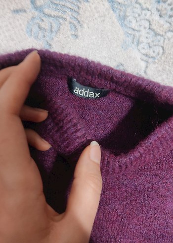 Mor Kadın Triko Kazak - Görsel 4