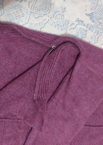 Mor Kadın Triko Kazak - Görsel 2