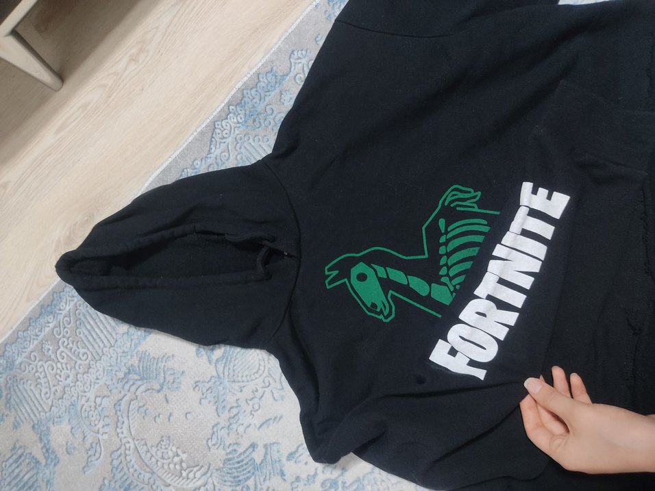 Siyah Sweatshirt - Görsel 2