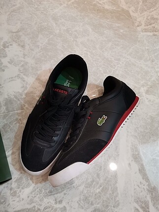 42 Beden siyah Renk Lacoste ayakkabı erkek
