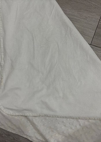 Beyaz  bebek Battaniyesi - Görsel 4