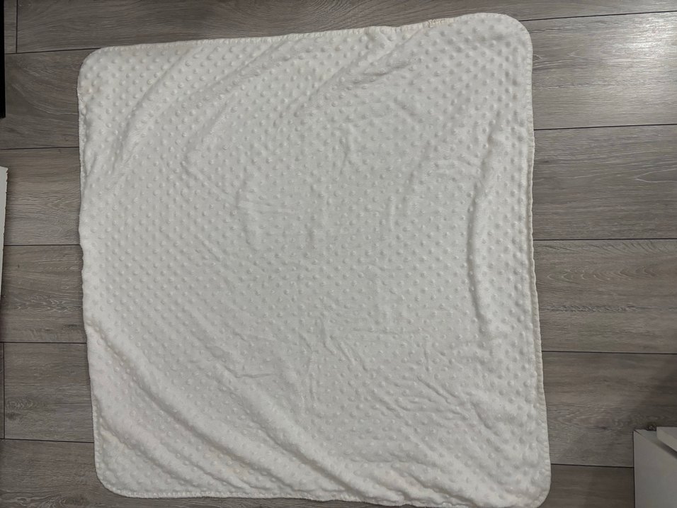 Beyaz  bebek Battaniyesi - Görsel 2