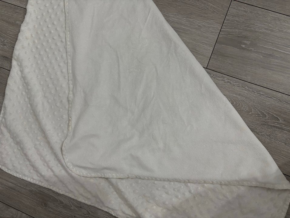 Beyaz  bebek Battaniyesi - Görsel 4