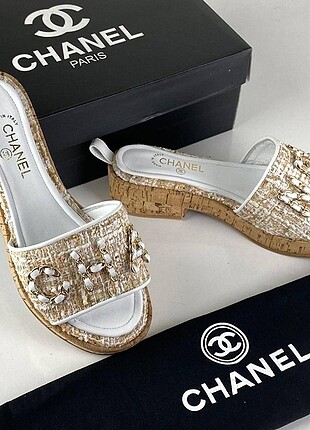 Chanel Cork CHA NEL Sandals