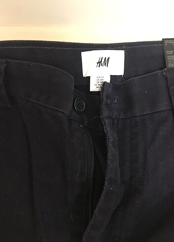 m Beden HM lacivert pantolon 