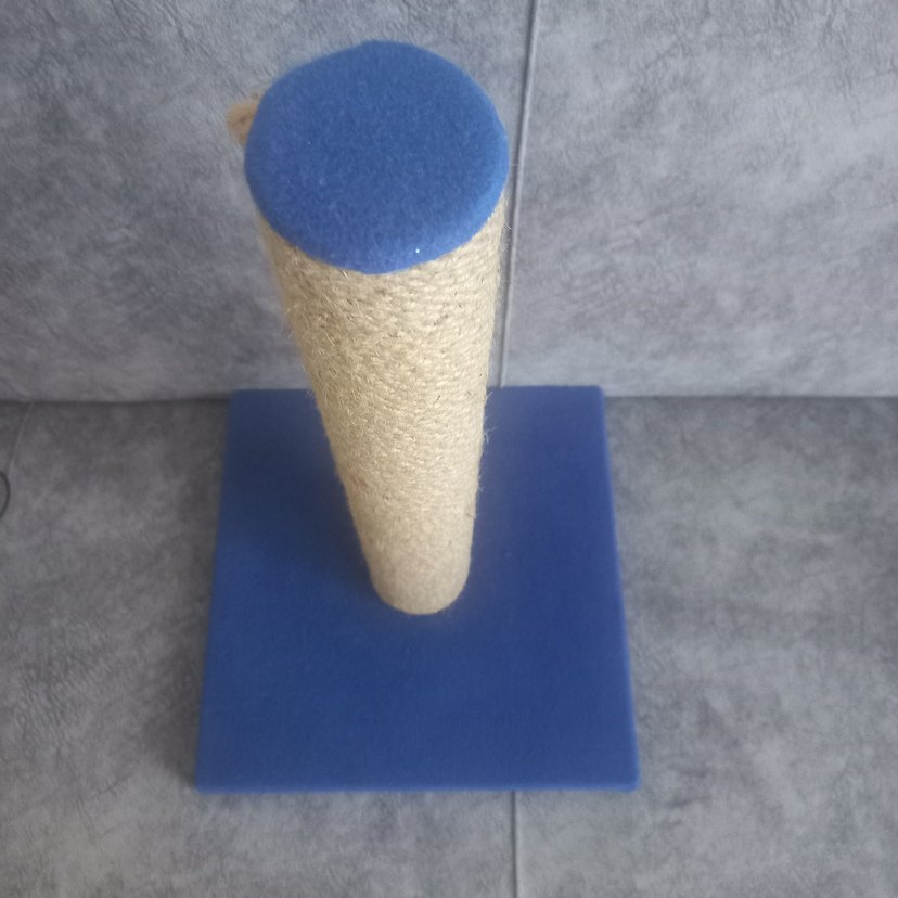 Mavi Tabanlı Kedi Tırmalama Direği - Görsel 2