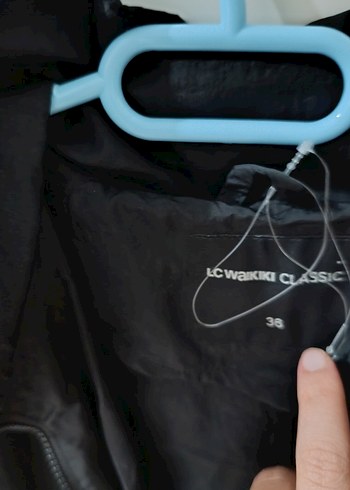 Siyah Midi Streetwear Yağmurluk - Görsel 2