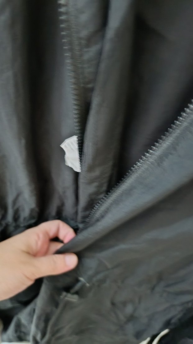 Siyah Midi Streetwear Yağmurluk - Görsel 3