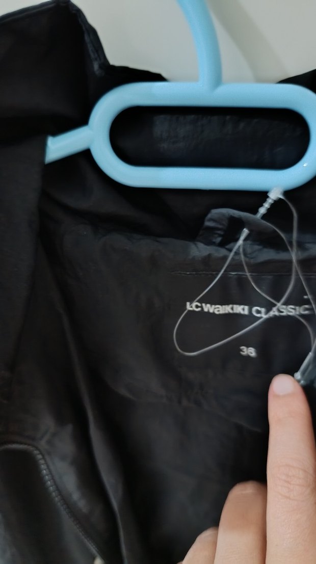 Siyah Midi Streetwear Yağmurluk - Görsel 2