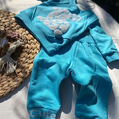 Zara Unisex bebek alt üst eşofman takımı