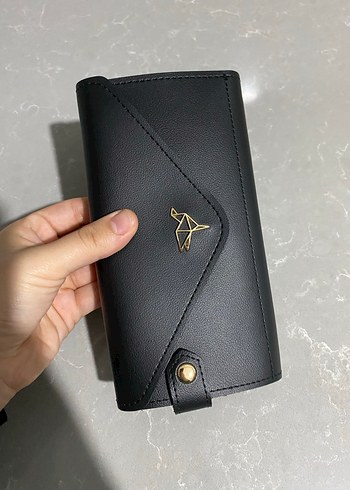 Siyah Deri Kadın Cüzdan - Görsel 10