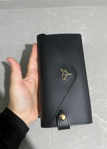 Siyah Deri Kadın Cüzdan - Görsel 9