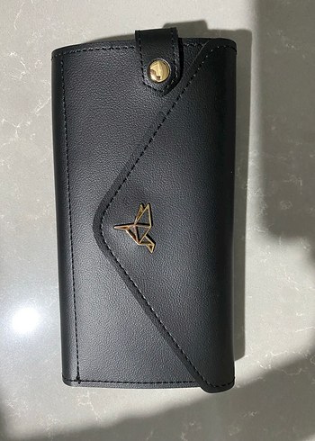 Siyah Deri Kadın Cüzdan - Görsel 8