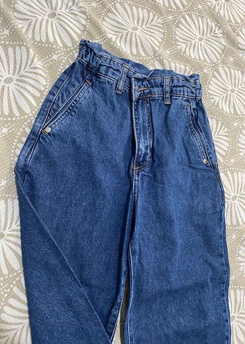 LC Waikiki Kadın Mavi Loose Fit Kot Pantolon
