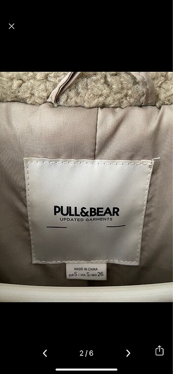 Pull and Bear Peluş ceket