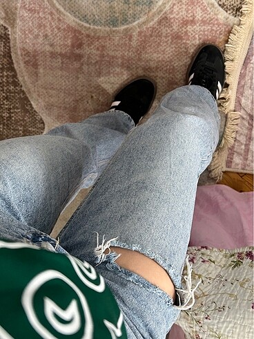 s Beden mavi Renk Straight fit jean kot pantolon