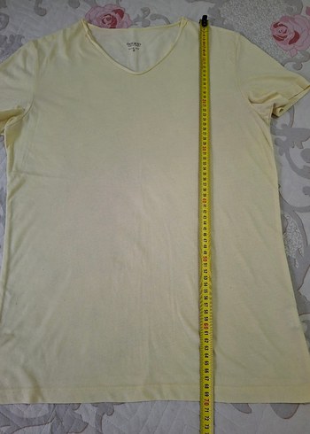 Erkek V Yaka Tişört - Görsel 3