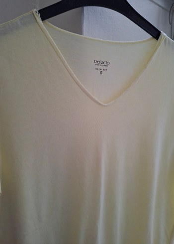 Erkek V Yaka Tişört - Görsel 5