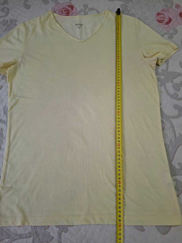 Erkek V Yaka Tişört - Görsel 3