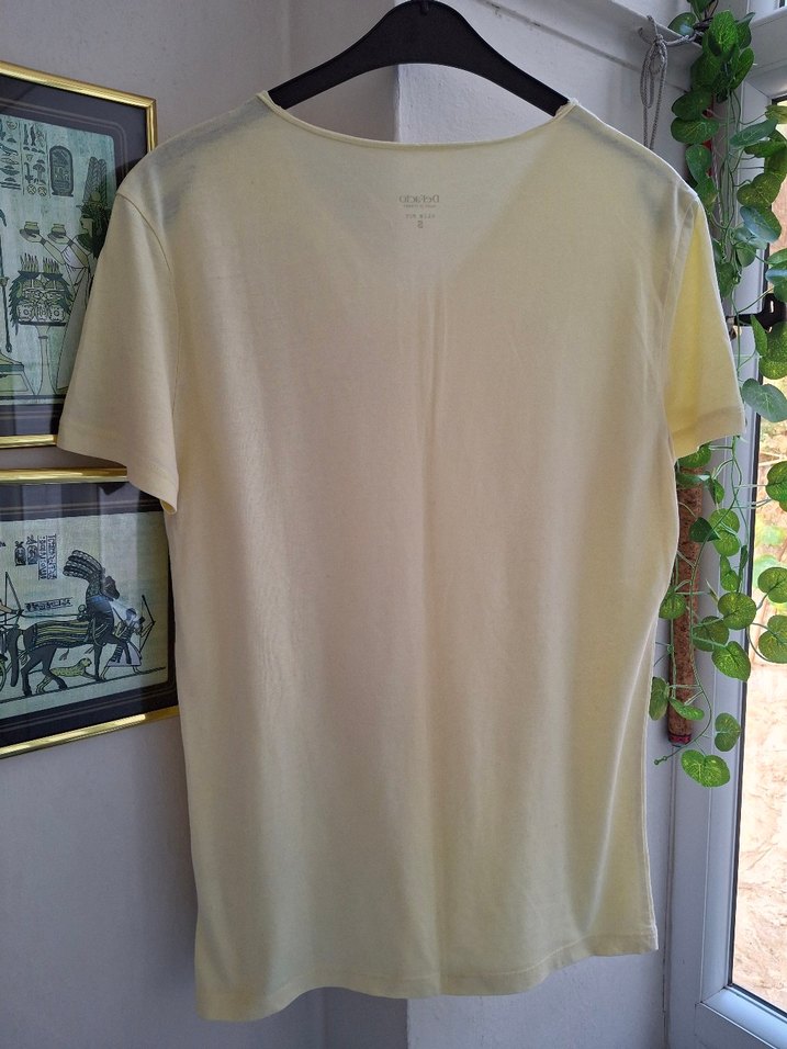 Erkek V Yaka Tişört - Görsel 2