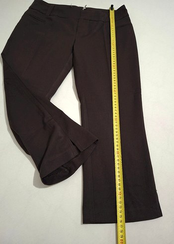 Kahverengi Kadın Kumaş Pantolon - Görsel 6