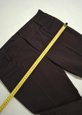 Kahverengi Kadın Kumaş Pantolon - Görsel 5