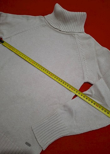 Gri Kadın Triko Balıkçı Yaka Kazak - Görsel 2