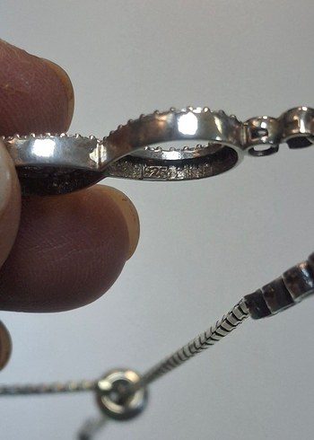 Zincir Detaylı Sonsuzluk Figürlü Bileklik - Görsel 3